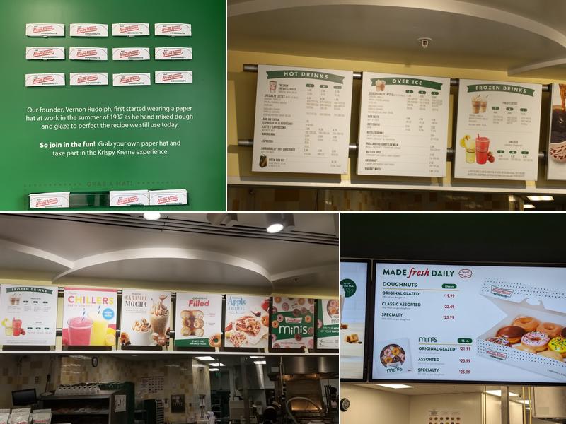 Krispy Kreme Menu