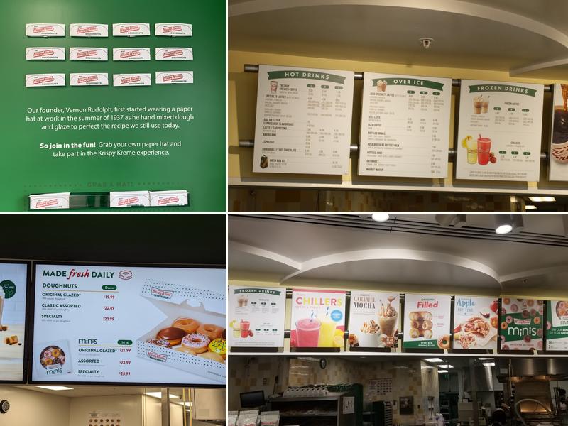 Krispy Kreme Menu
