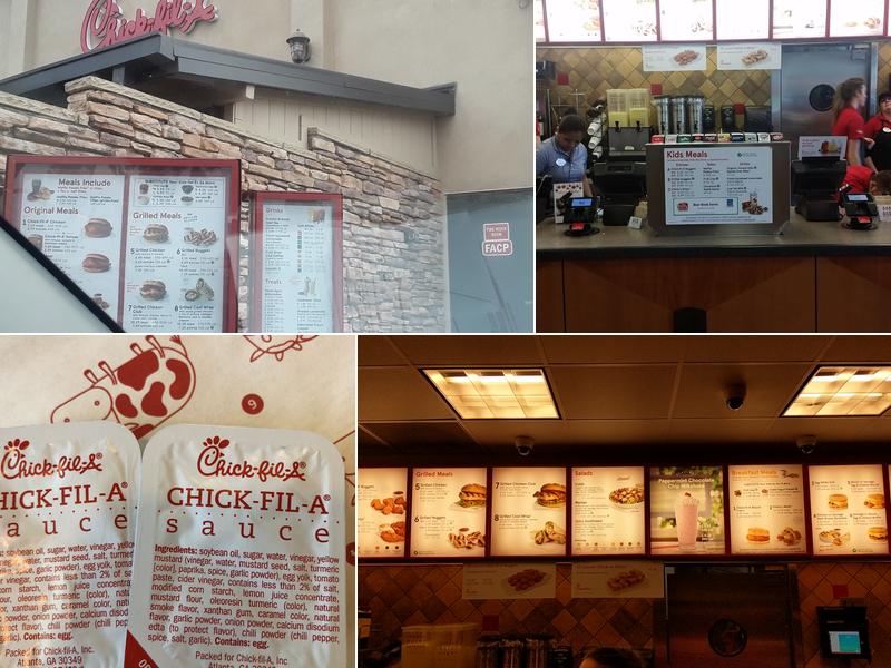 Chick-fil-A Menu
