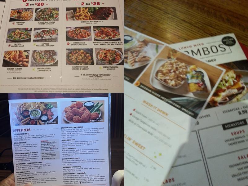 Applebee's Grill + Bar Menu