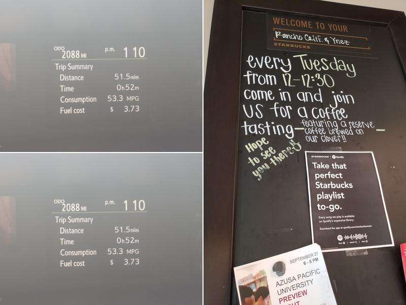 Starbucks Menu