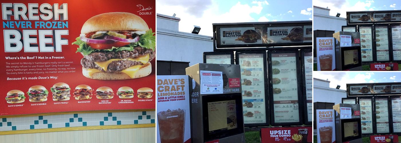 Wendy's Menu
