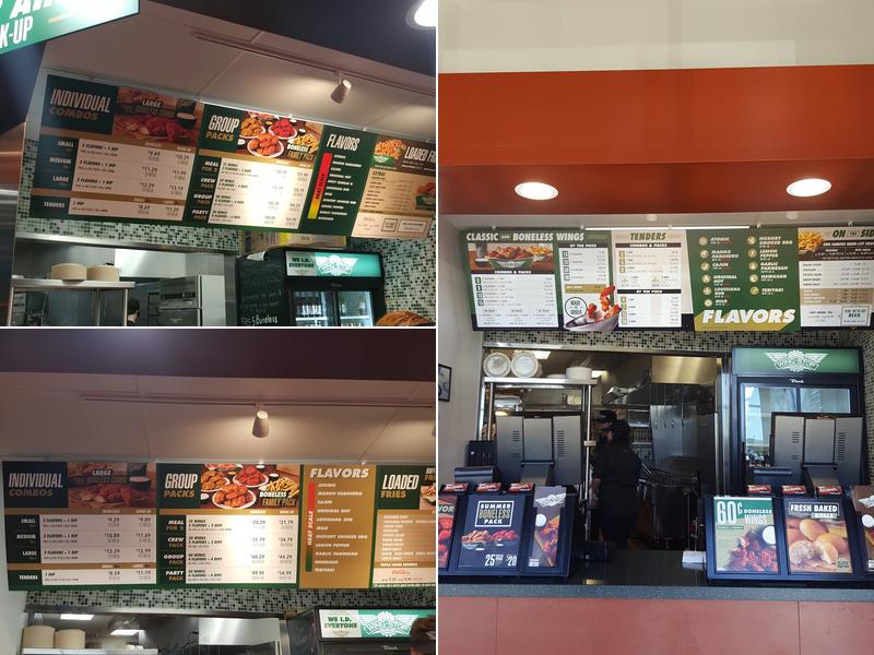 Wingstop Menu