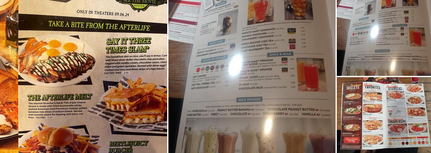 Denny's Menu