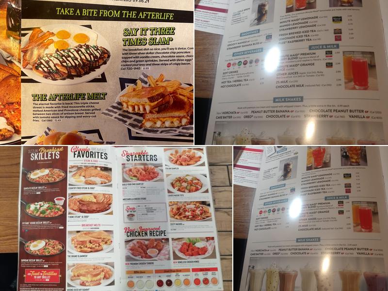 Denny's Menu
