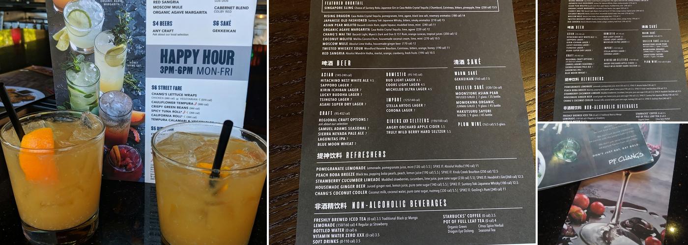 P.F. Chang's Menu