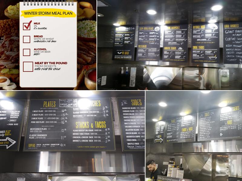 Dickey's Barbecue Pit Menu