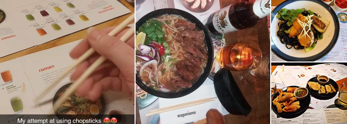 wagamama tunbridge wells Menu