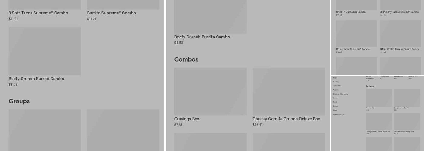 Taco Bell Menu