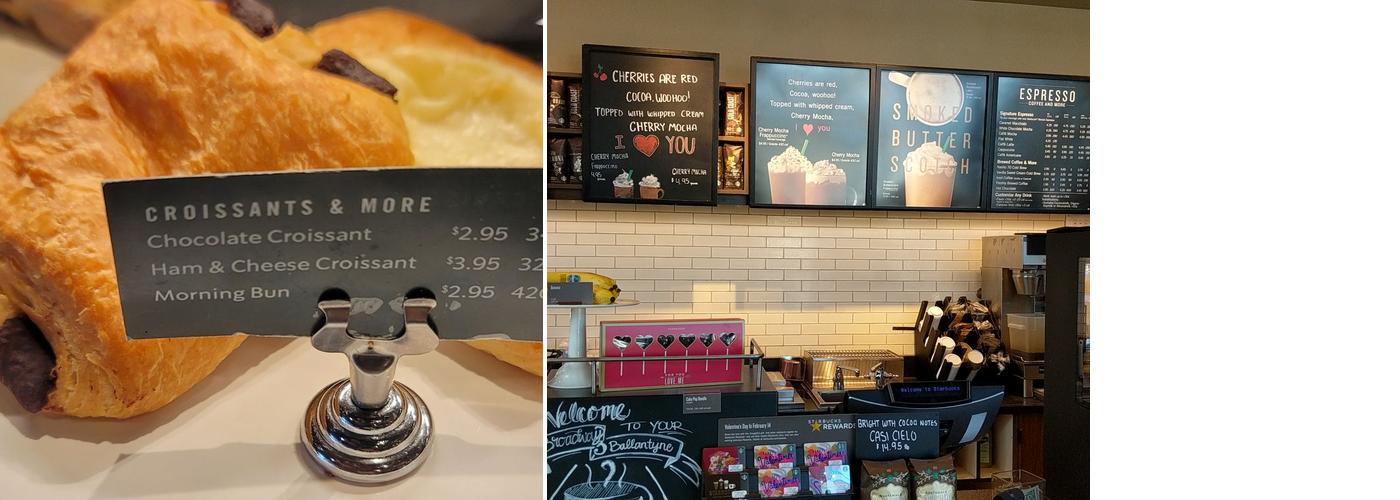 Starbucks Menu