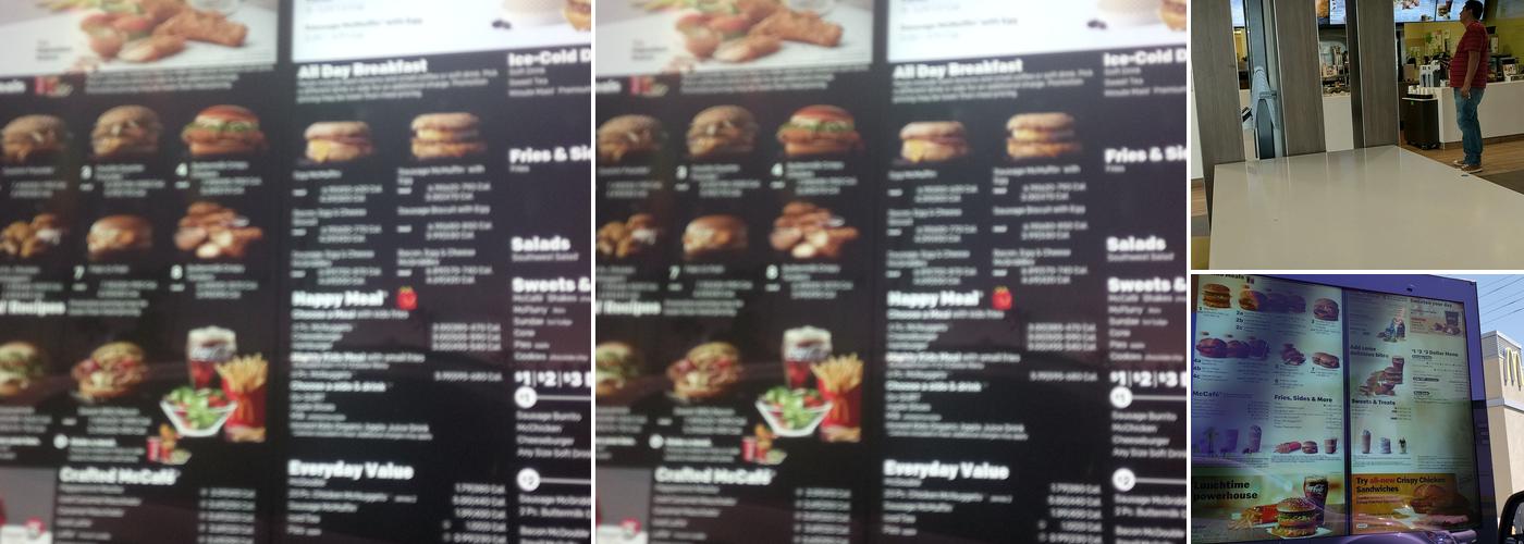 McDonald's Menu