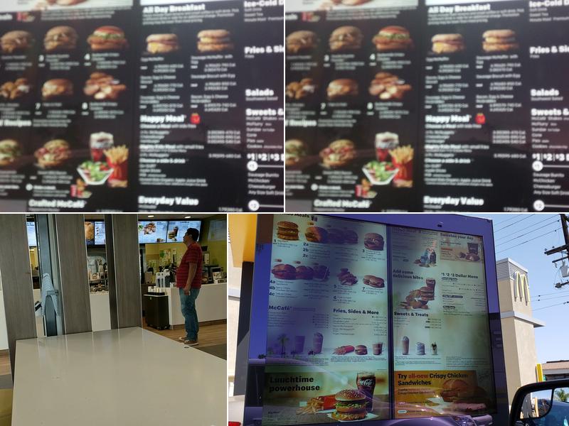 McDonald's Menu