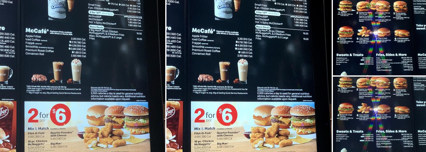 McDonald's Menu