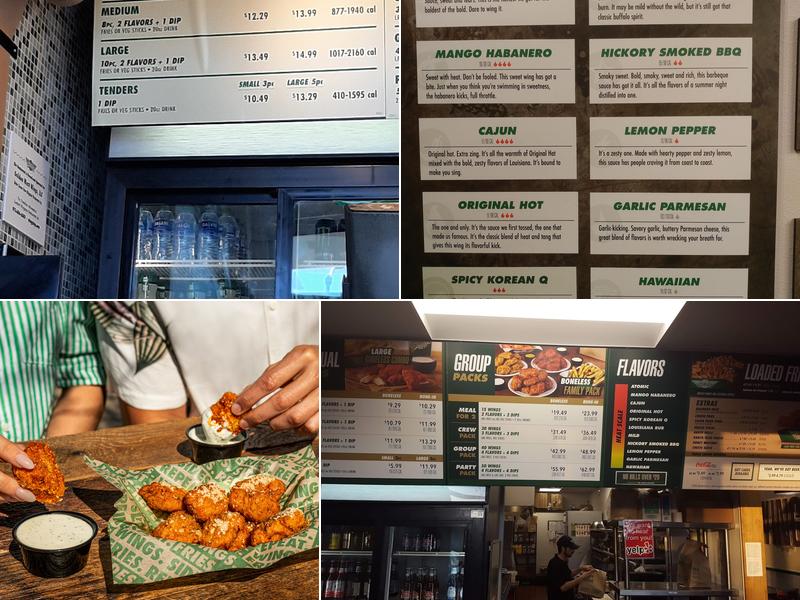 Wingstop Menu