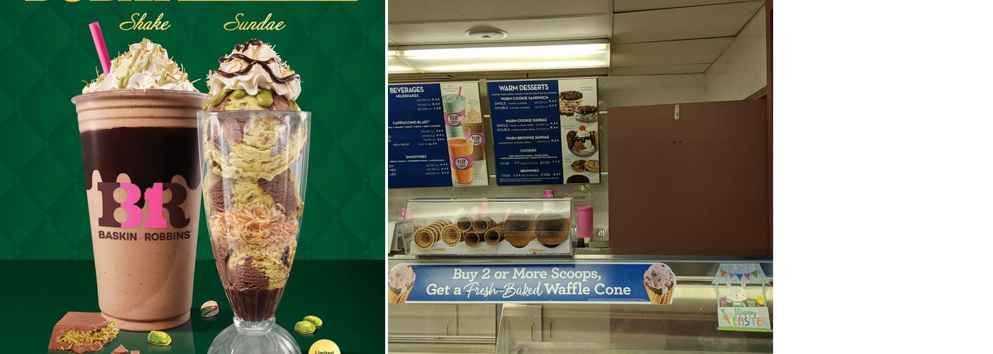 Baskin-Robbins Menu