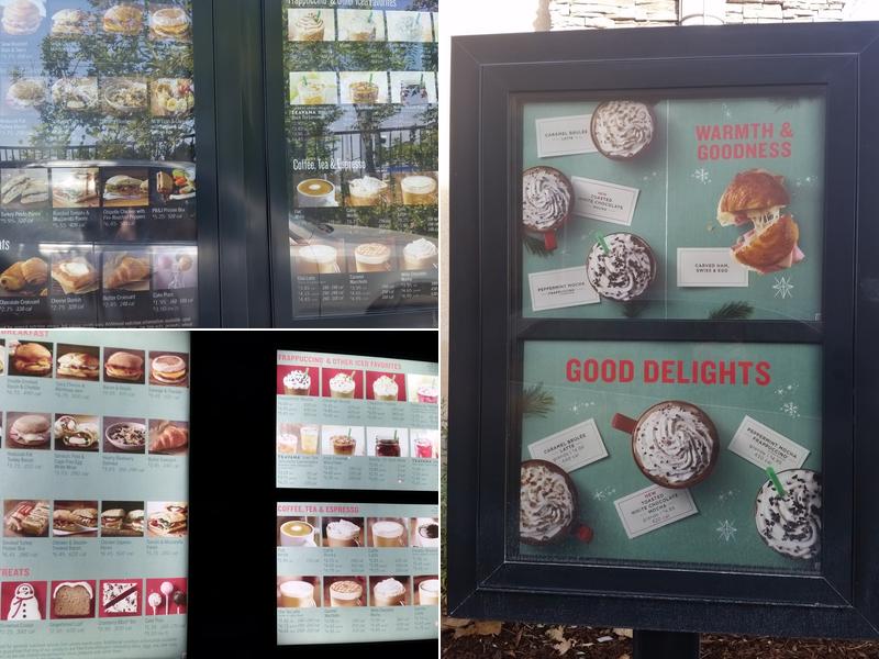 Starbucks Menu