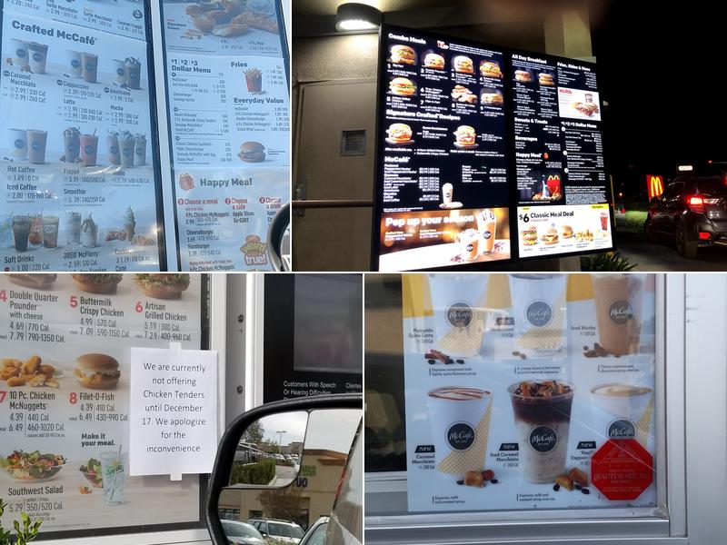 McDonald's Menu
