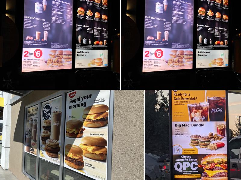 McDonald's Menu