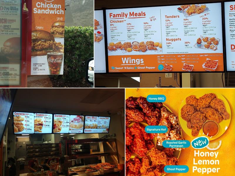 Popeyes Louisiana Kitchen Menu