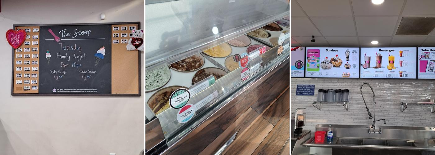 Baskin-Robbins Menu