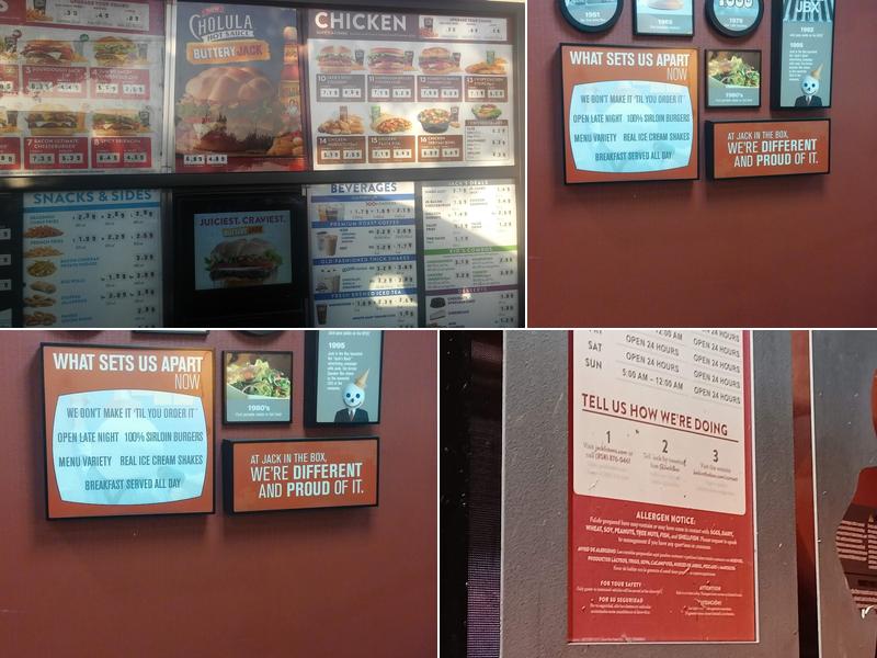Jack In The Box Menu