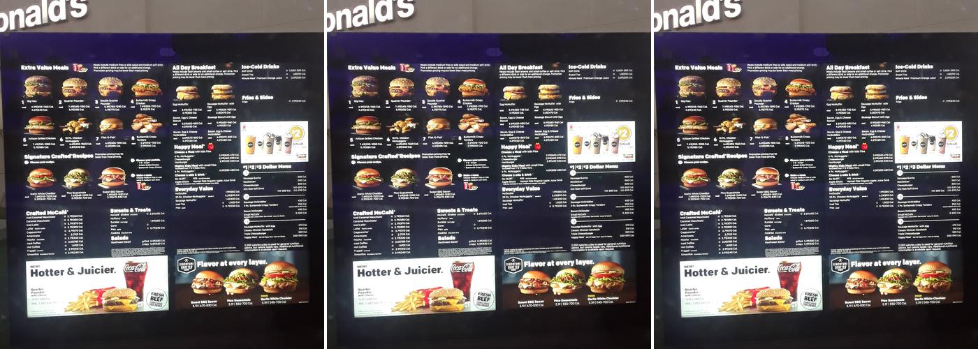 McDonald's Menu