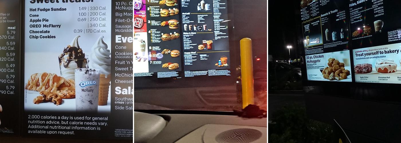 McDonald's Menu