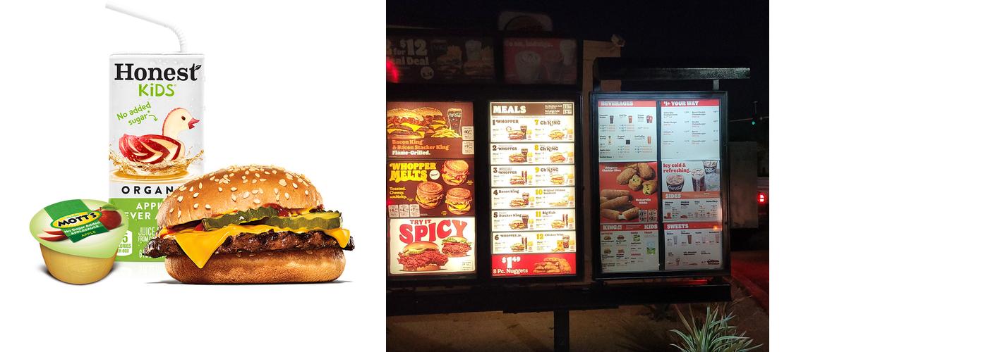 Burger King Menu