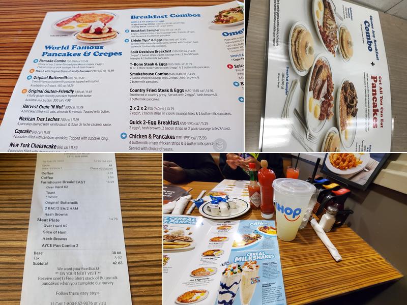 IHOP Menu