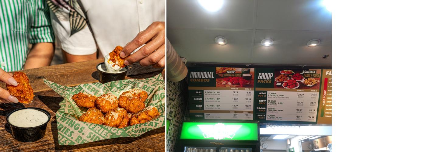 Wingstop Menu
