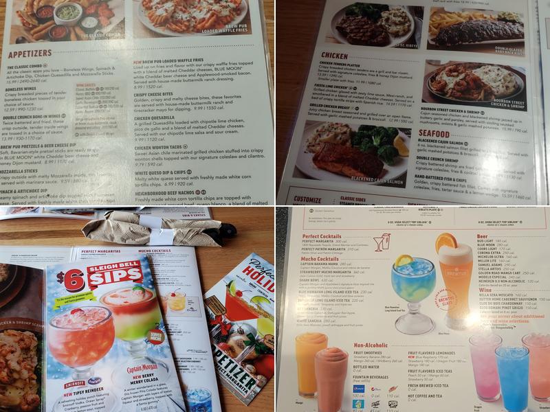 Applebee's Grill + Bar Menu