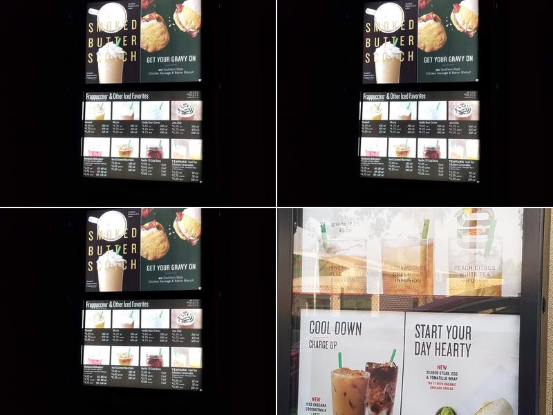 Starbucks Menu