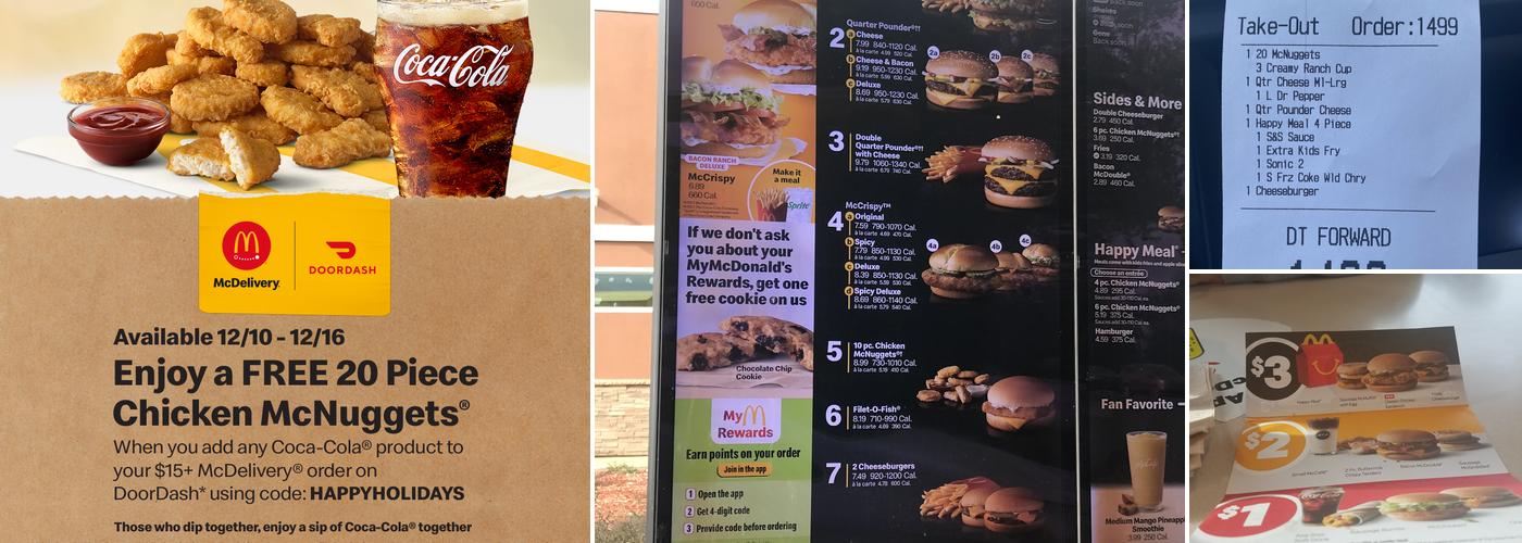 McDonald's Menu