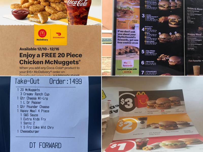 McDonald's Menu