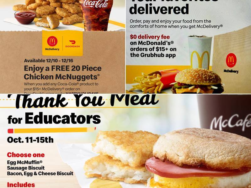 McDonald's Menu