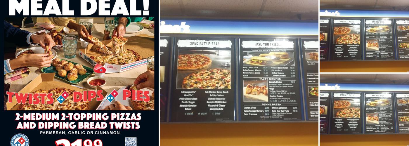 Domino's Pizza Menu