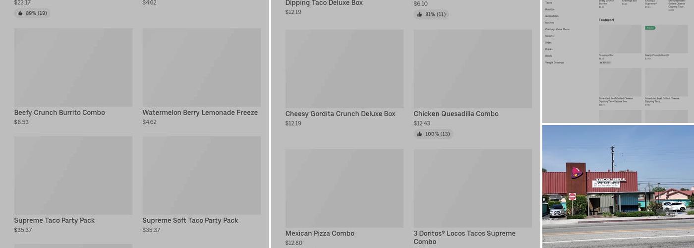 Taco Bell Menu