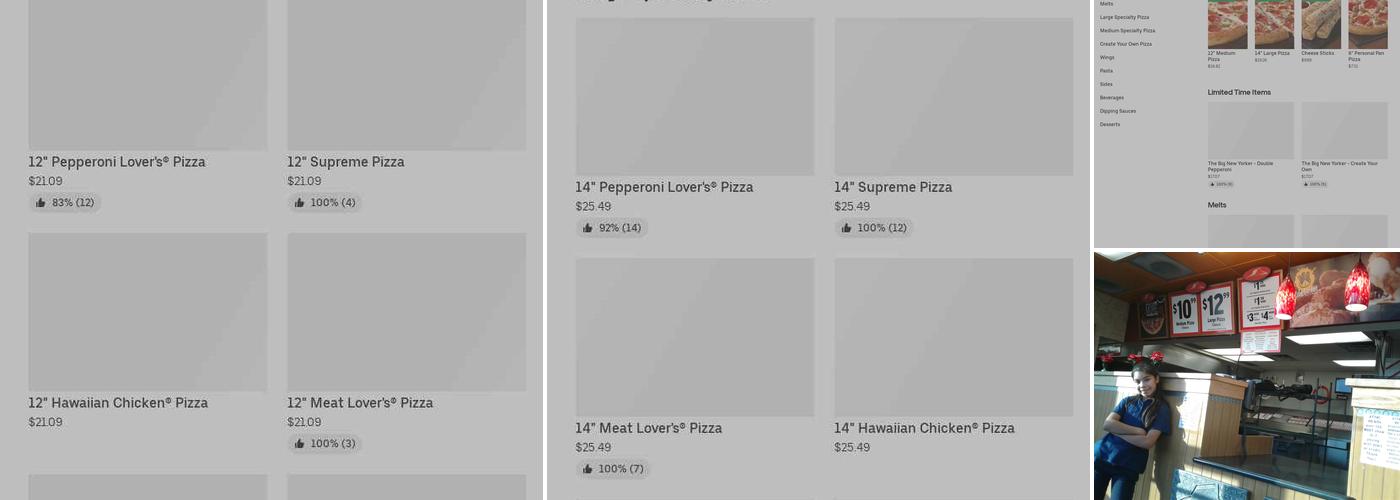 Pizza Hut Menu