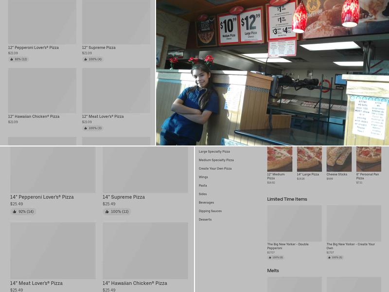 Pizza Hut Menu