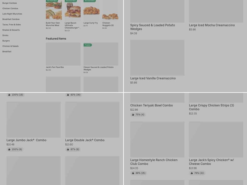 Jack In The Box Menu