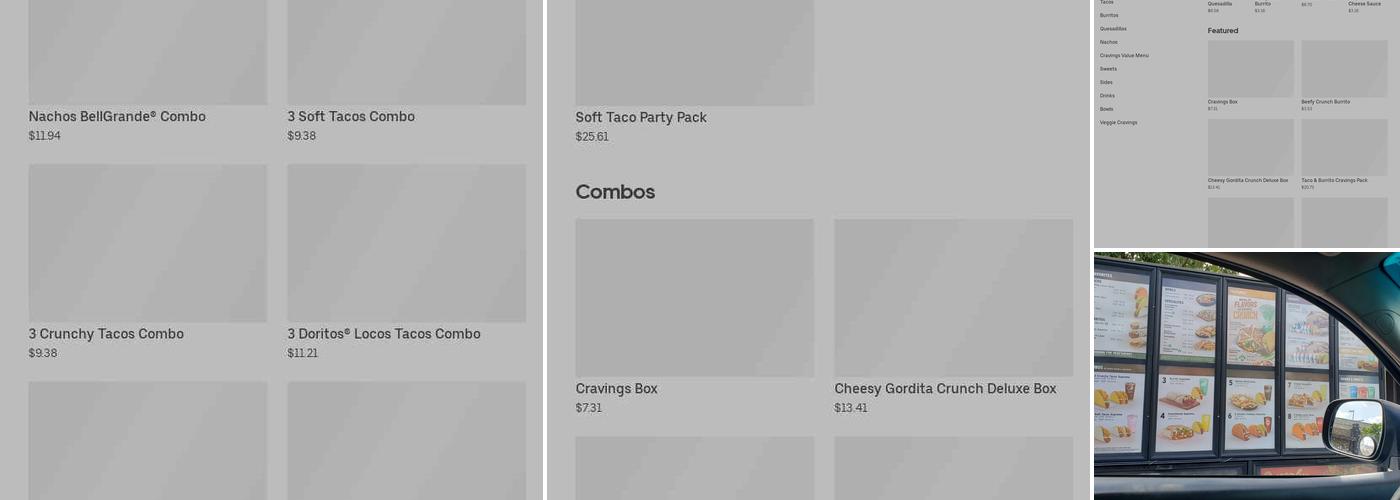 Taco Bell Menu