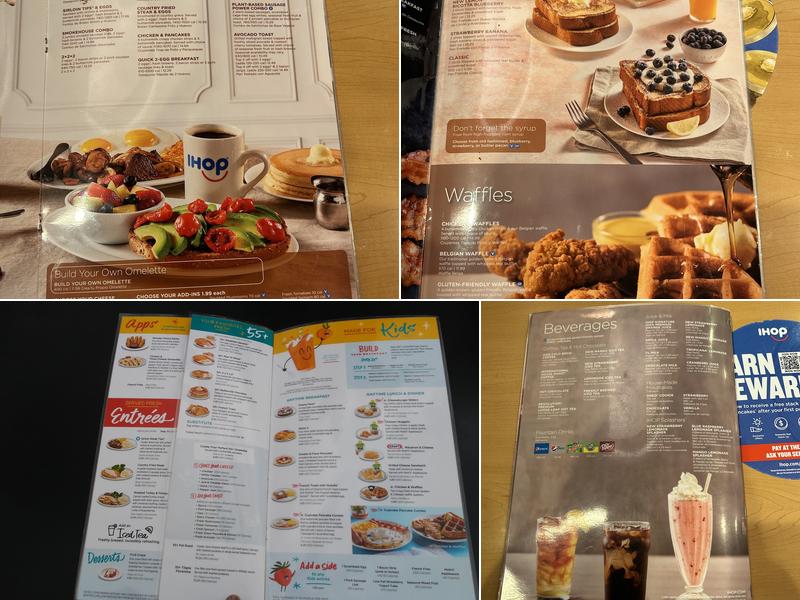 IHOP Menu