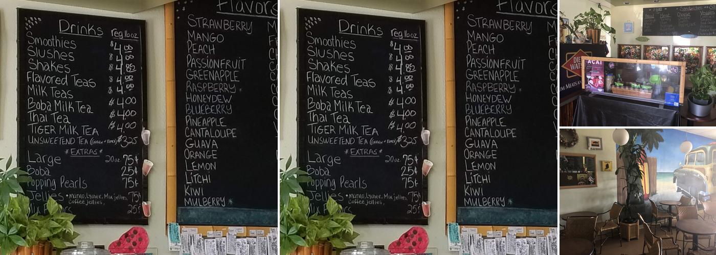 Boba Hut &Deli Menu