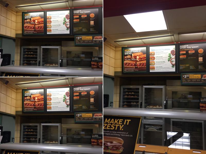 Subway Menu