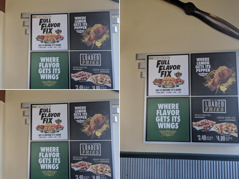 Wingstop Menu