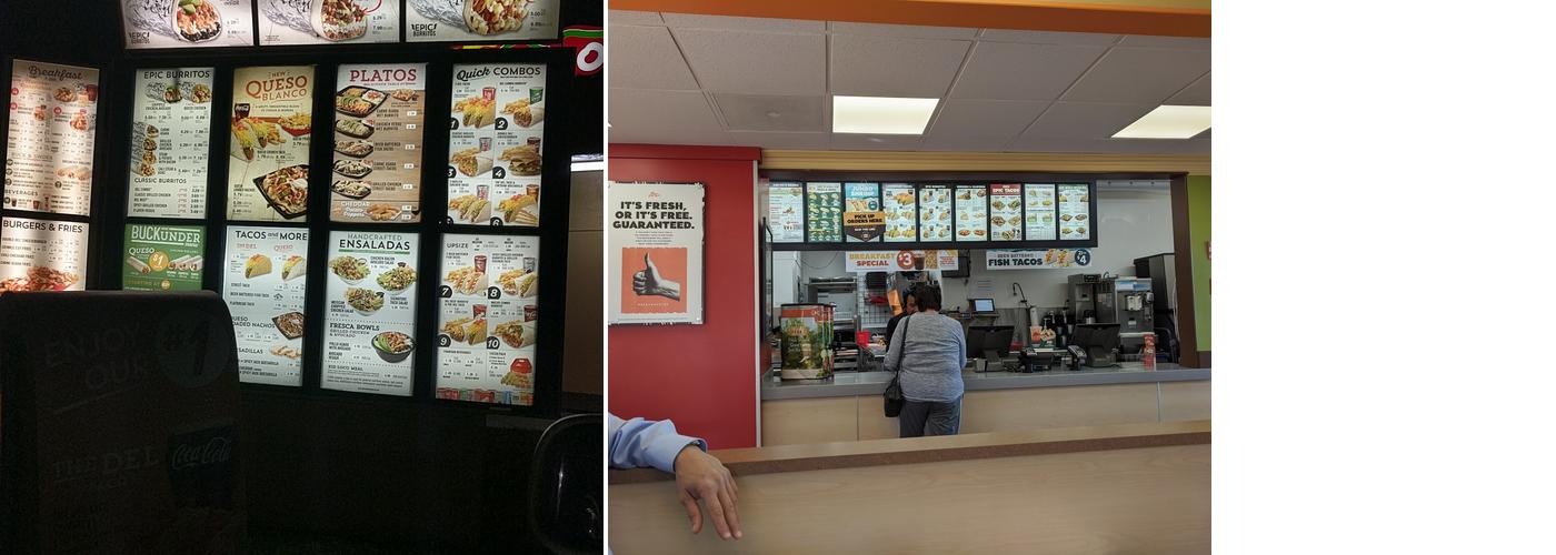 Del Taco Menu