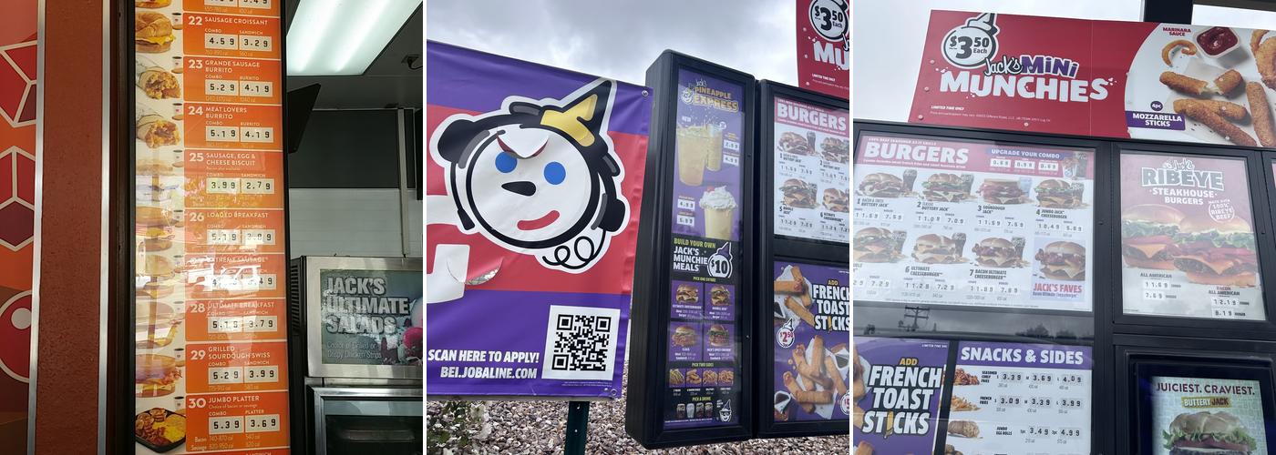 Jack In The Box Menu