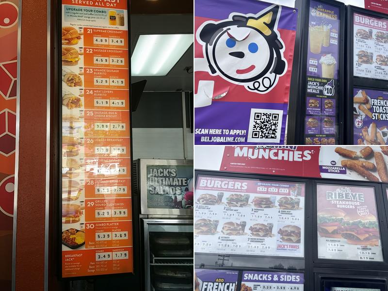 Jack In The Box Menu