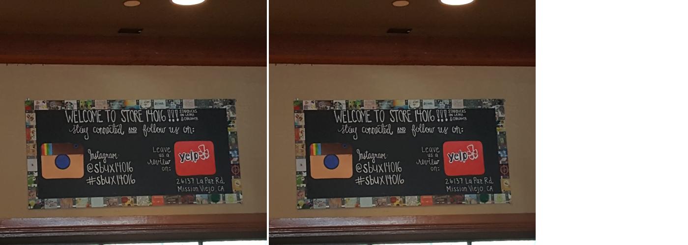 Starbucks Menu