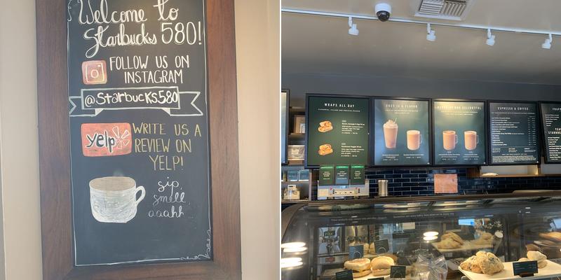 Starbucks Menu